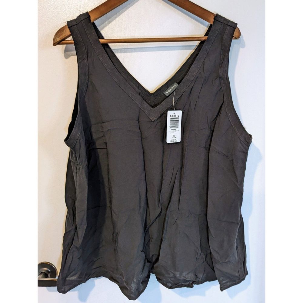 Torrid Challis Stitch Tank